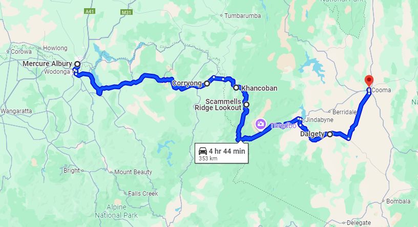 Day-12-Albury-to-Cooma Ride Australia's Southeast - 15 Days