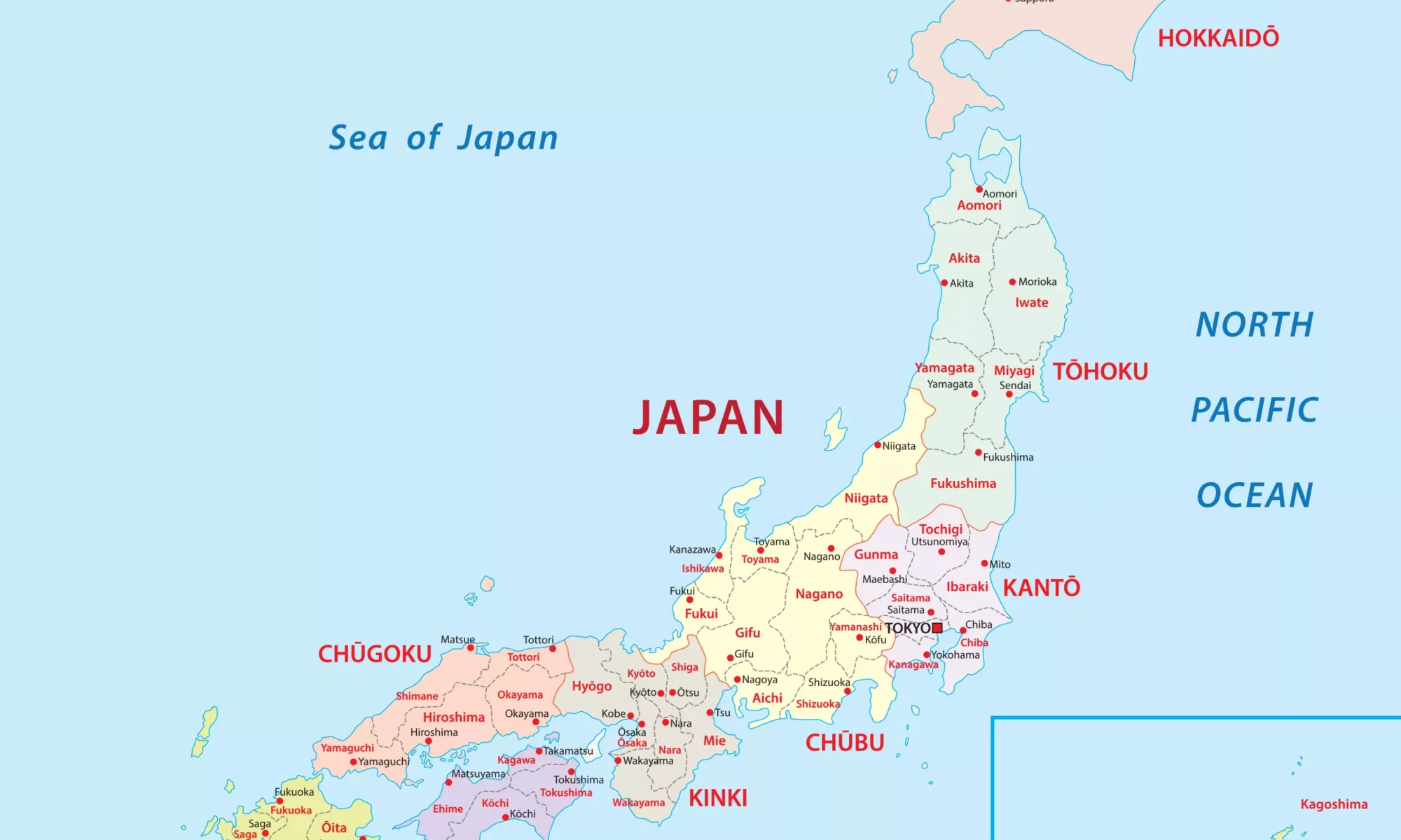 Japan Map