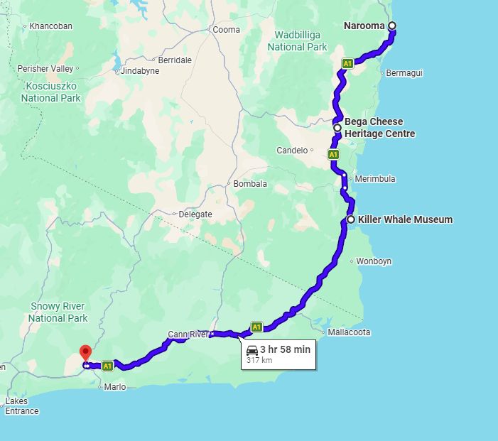 Day-05-Narooma-to-Orbost Ride Australia’s Southeast – 16 November 2026 – 15 Days