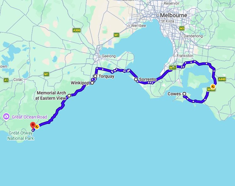 Day-07-Phillip-Island-to-Apollo-Bay Ride Australia’s Southeast – 16 November 2026 – 15 Days
