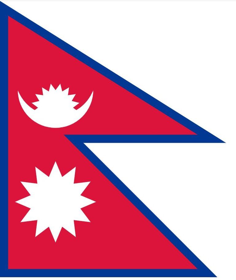 Nepalese-flag Countries to ride